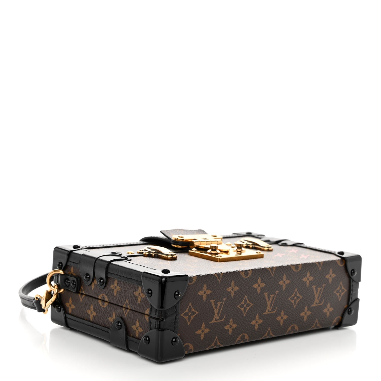 Louis Vuitton Monogram Petite Malle Black 4 of 11
