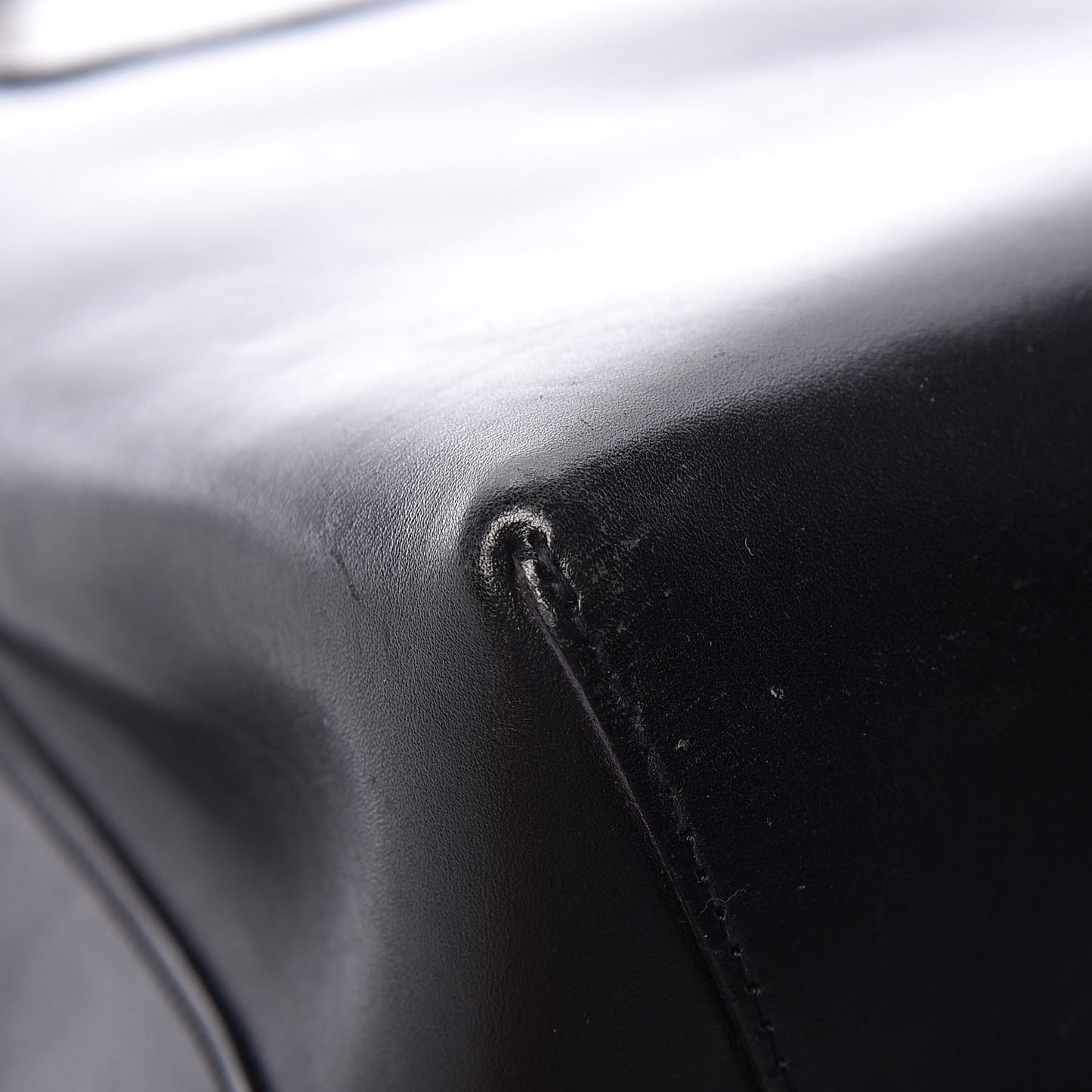 Calfskin Lady Bag Black Flamma