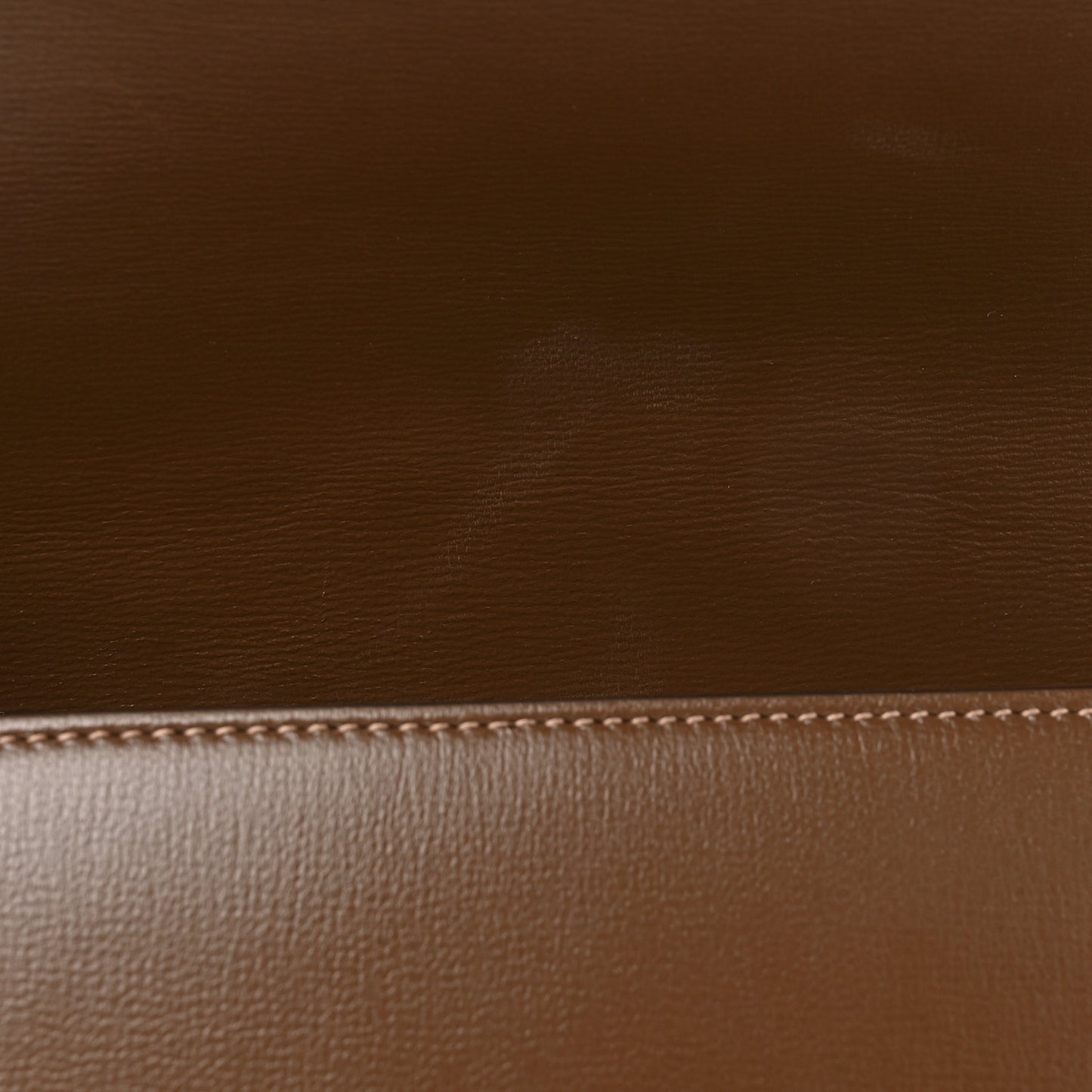 Azalea Calfskin Horsebit 1955 Shoulder Bag Brown Sugar