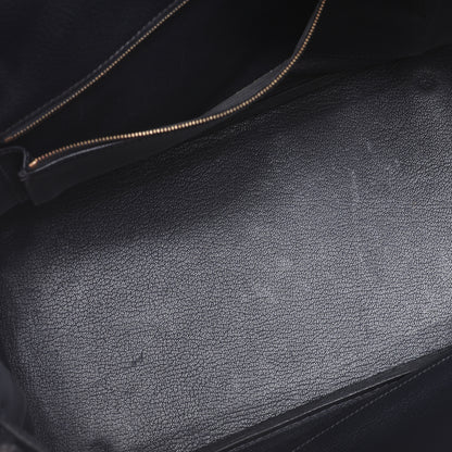 Hermes Taurillon Clemence Birkin 35 Black 9 of 10