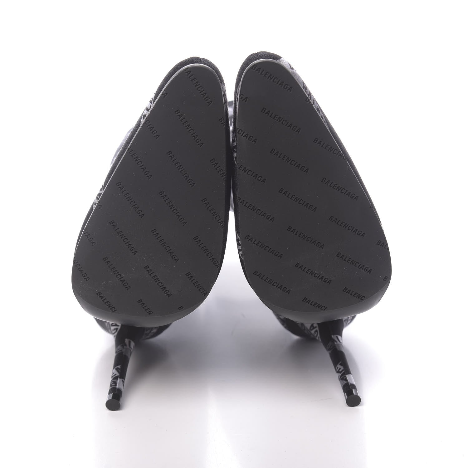 Balenciaga Spandex Losange Monogram 110mm Booties 39 Gris Black 5 of 7