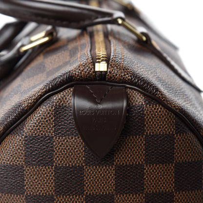 Louis Vuitton Damier Ebene Speedy 30 8 of 10