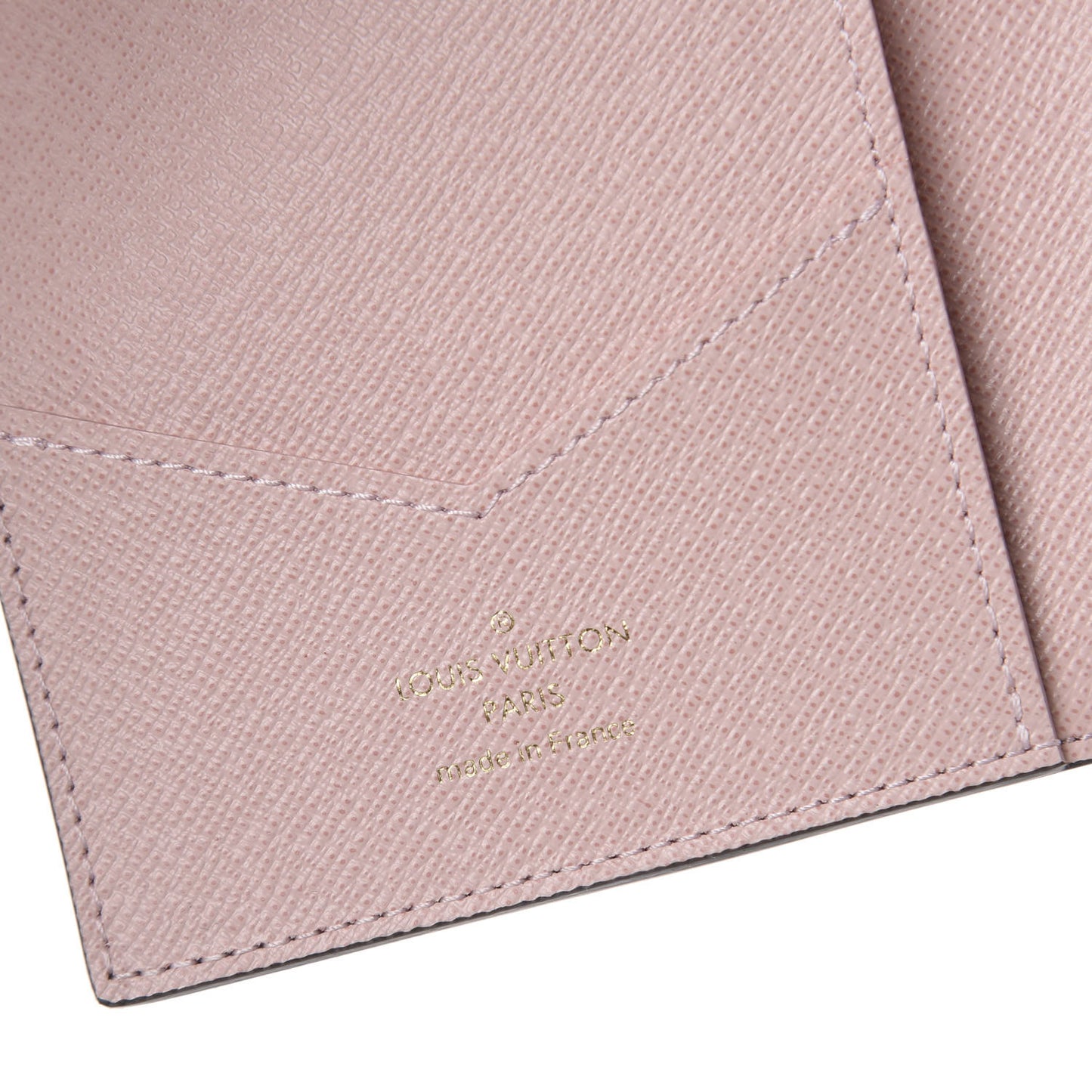Monogram 2020 Christmas Animation Big Wheel Passport Cover Rose Ballerine