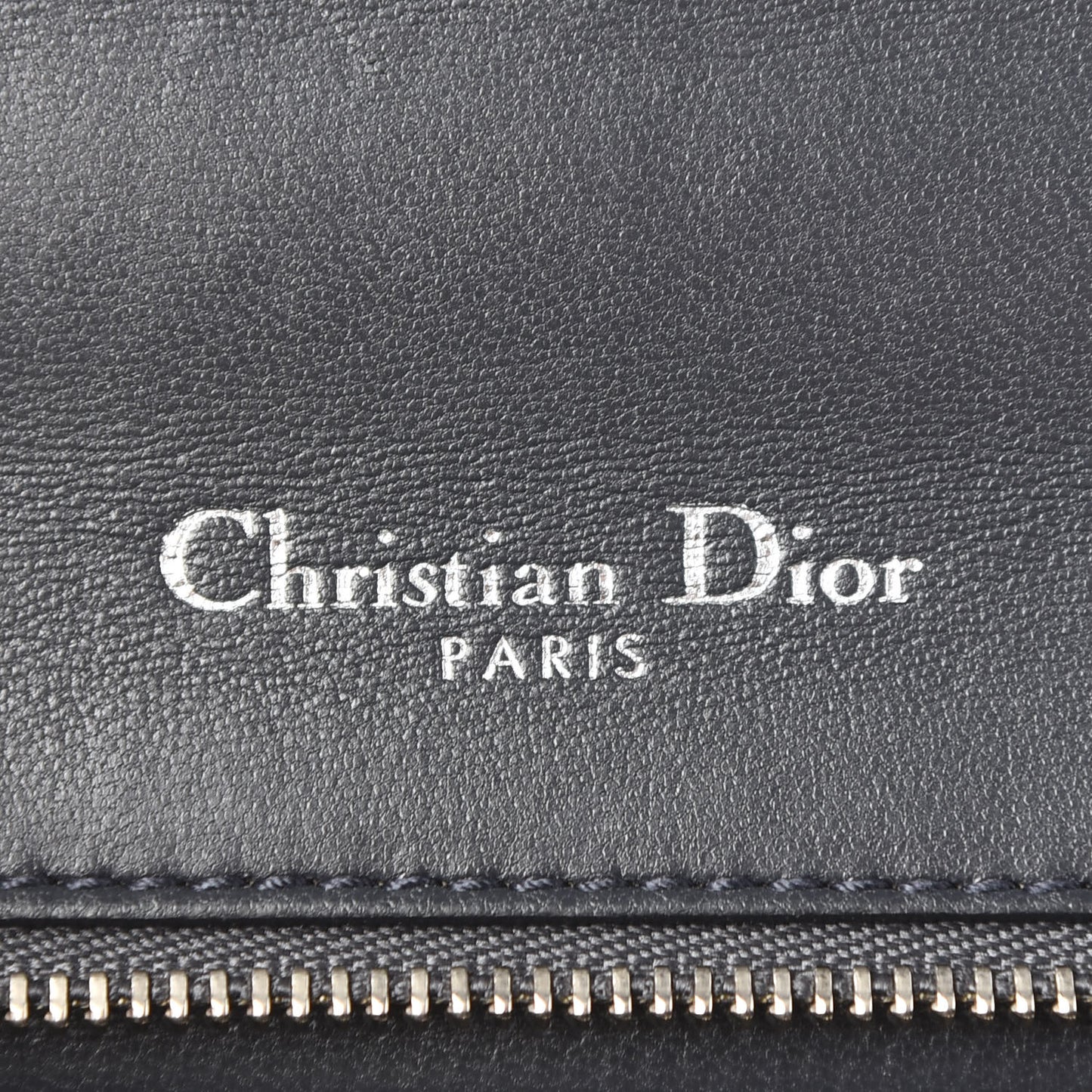 Metallic Patent Micro-Cannage Small Diorama Flap Bag Silver