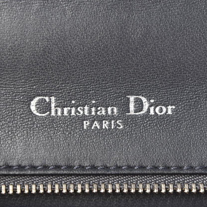 Christian Dior Metallic Patent Micro-Cannage Small Diorama Flap Bag Silver 6 of 8