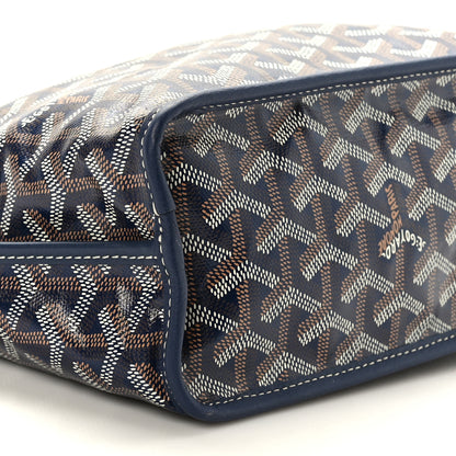 Goyard Goyardine Reversible Mini Anjou Navy 8 of 15