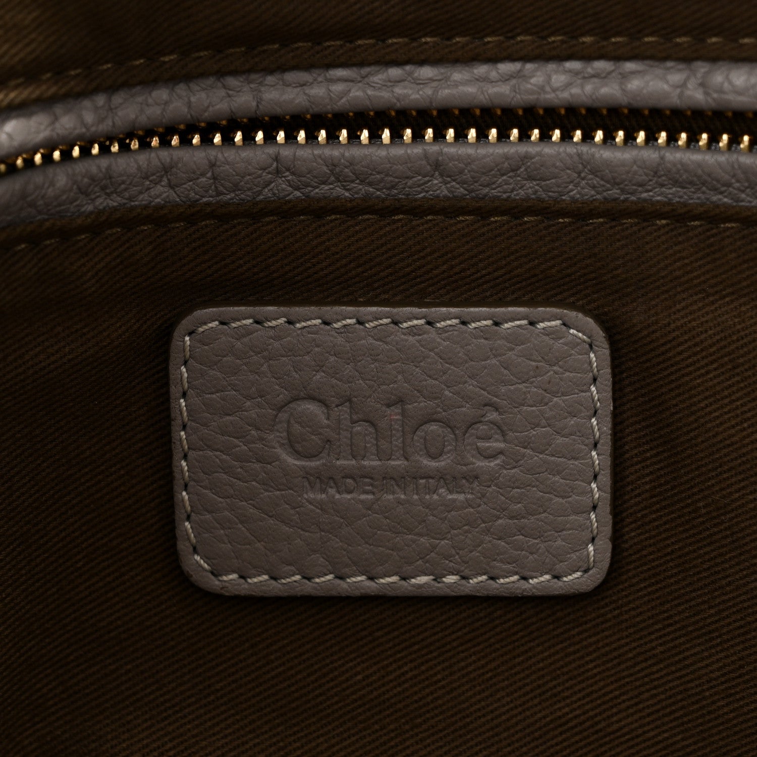 Chloe Calfskin Large New Marcie Tote Cashmere Grey 6 of 10