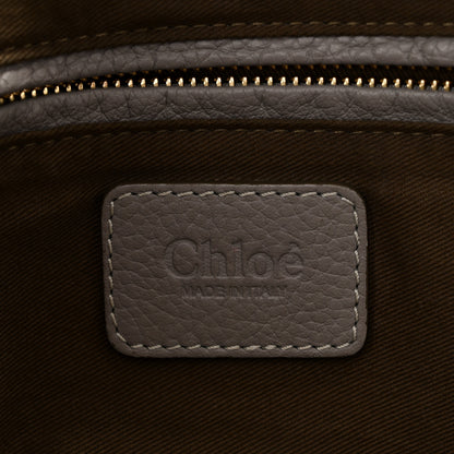 Chloe Calfskin Large New Marcie Tote Cashmere Grey 6 of 10