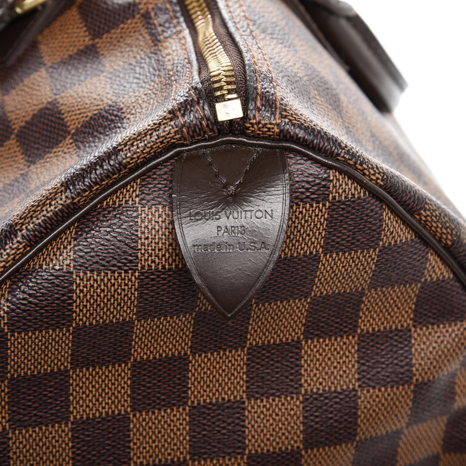 Louis Vuitton Damier Ebene Speedy 35 6 of 7