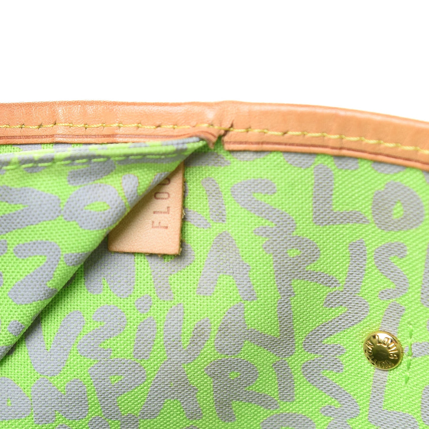 Monogram Graffiti Neverfull GM Green