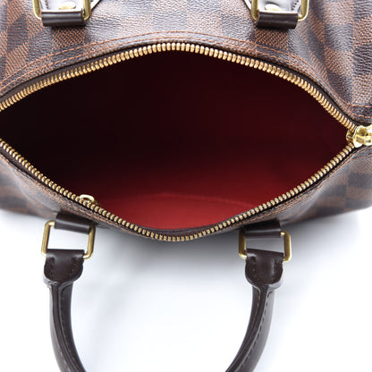 Louis Vuitton Damier Ebene Speedy Bandouliere 25 5 of 17