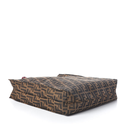 Fendi Zucca Special Shopping Tote Tobacco Granada 4 of 10