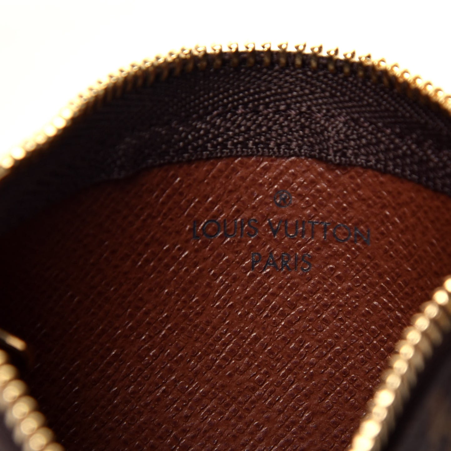 Monogram Key Pouch