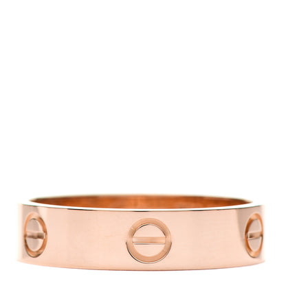 Cartier 18K Pink Gold 5.5mm LOVE Ring 65 11 1 of 5