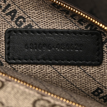 Balenciaga X GUCCI GG Supreme Monogram Medium Hourglass Top Handle Bag Beige Ebony 7 of 16