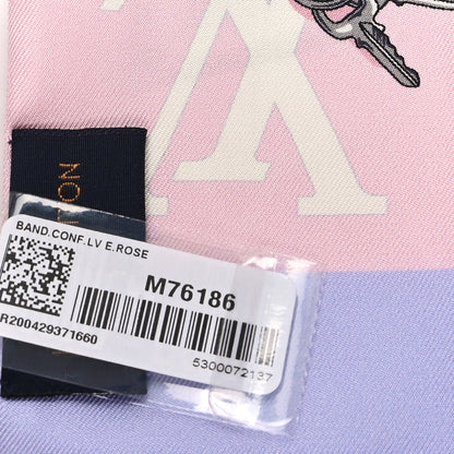 Louis Vuitton Silk Monogram Escale Confidential Bandeau Pink 3 of 3