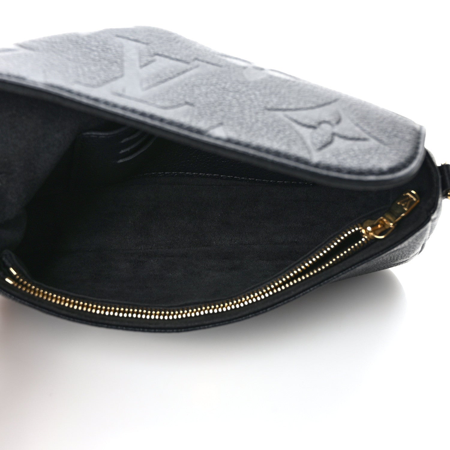 Louis Vuitton Empreinte Monogram Giant Ivy Wallet On Chain Black 5 of 13