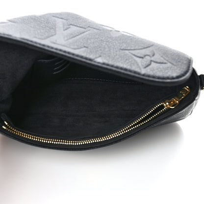 Louis Vuitton Empreinte Monogram Giant Ivy Wallet On Chain Black 5 of 13