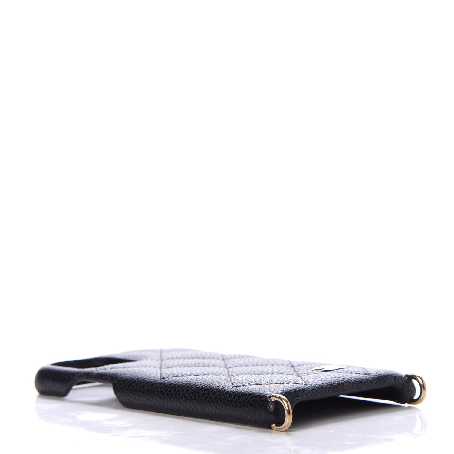 Chanel Caviar Quilted iPhone XI Pro Case With Chain Black 4 of 6