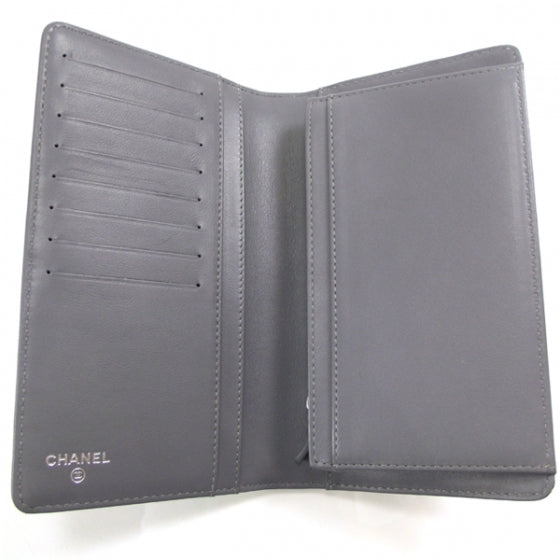 Patent Camellia Large Yen Wallet