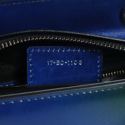 Christian Dior Box Calfskin Gradient Medium Lady Dior Purple Blue Green 7 of 8