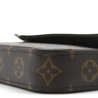 Louis Vuitton Monogram Felicie Strap & Go Kaki 9 of 9