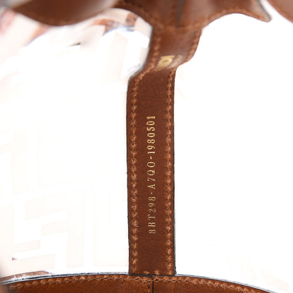 Fendi TPU FF Vitello Aura F is Fendi Grande Mon Tresor Bucket Bag White Cuoio 6 of 9