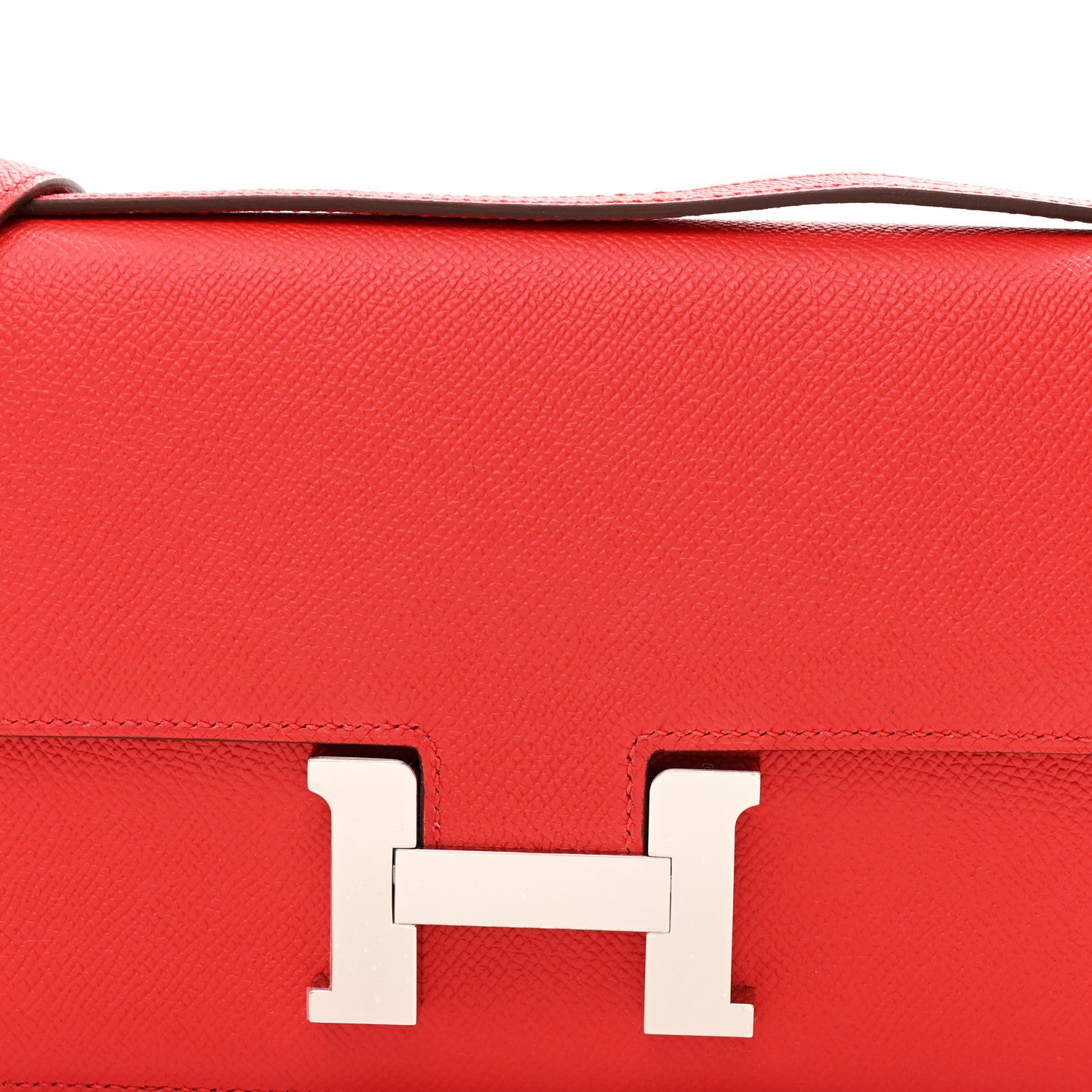 Hermes Epsom Constance Elan 25 Rouge Radieux 9 of 12