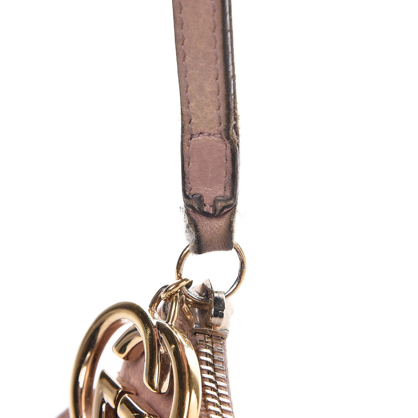 Guccissima New Britt Wristlet Light Pink