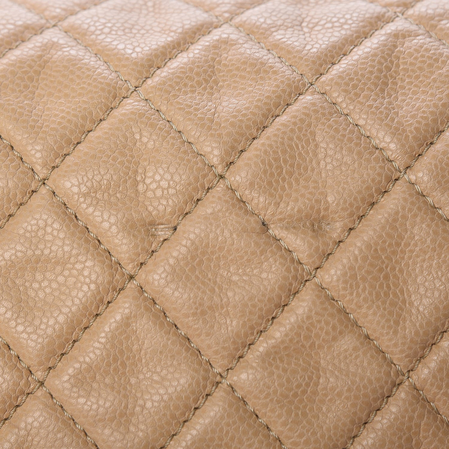 Chanel Caviar Quilted Jumbo Reissue Messenger Flap Beige 10 of 19
