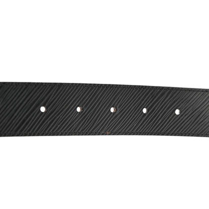 Louis Vuitton Monogram Epi 35mm LV Circle Reversible Belt 80 32 Black 3 of 7