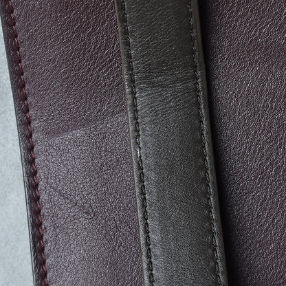 Celine Smooth Calfskin Suede Medium Tri-Color Trapeze Dark Grey 13 of 13