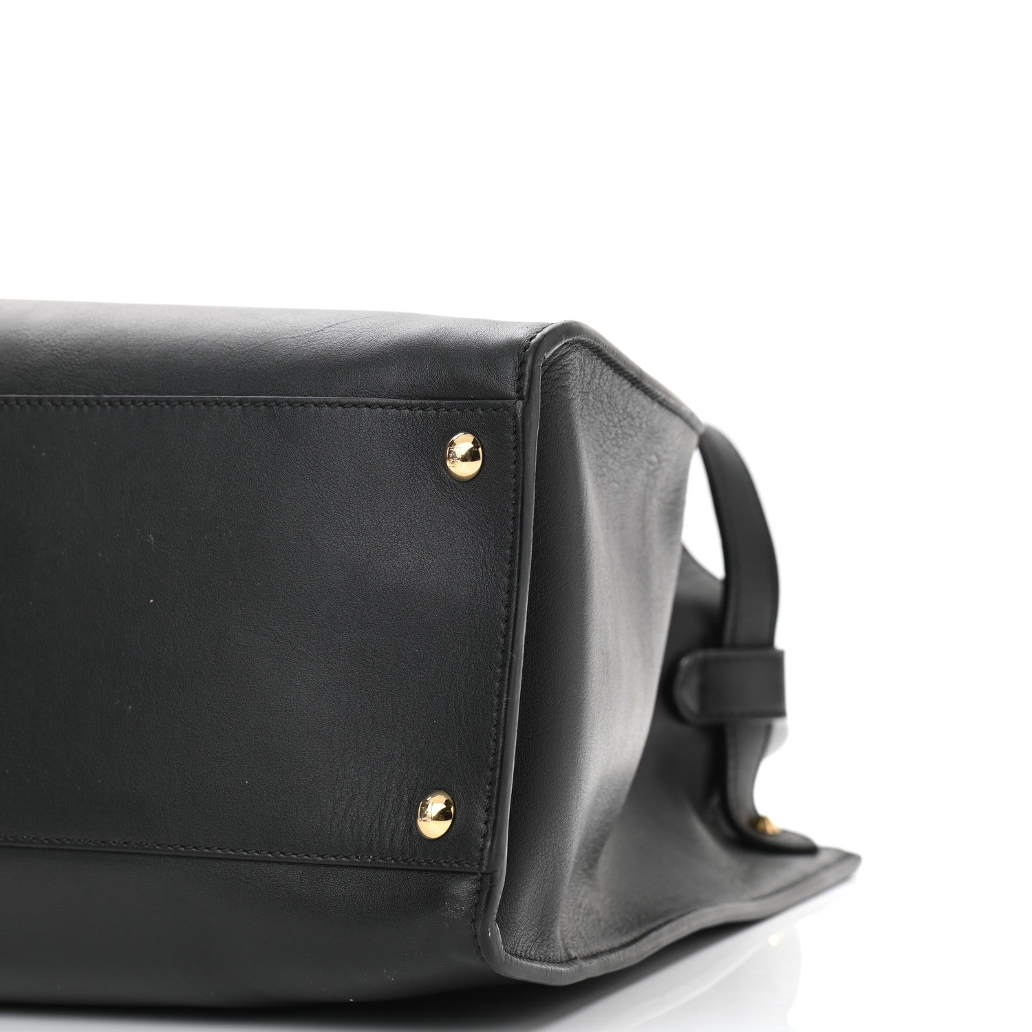 Fendi Vitello Seta Century Large Peekaboo X-Lite Black Fragola 11 of 11