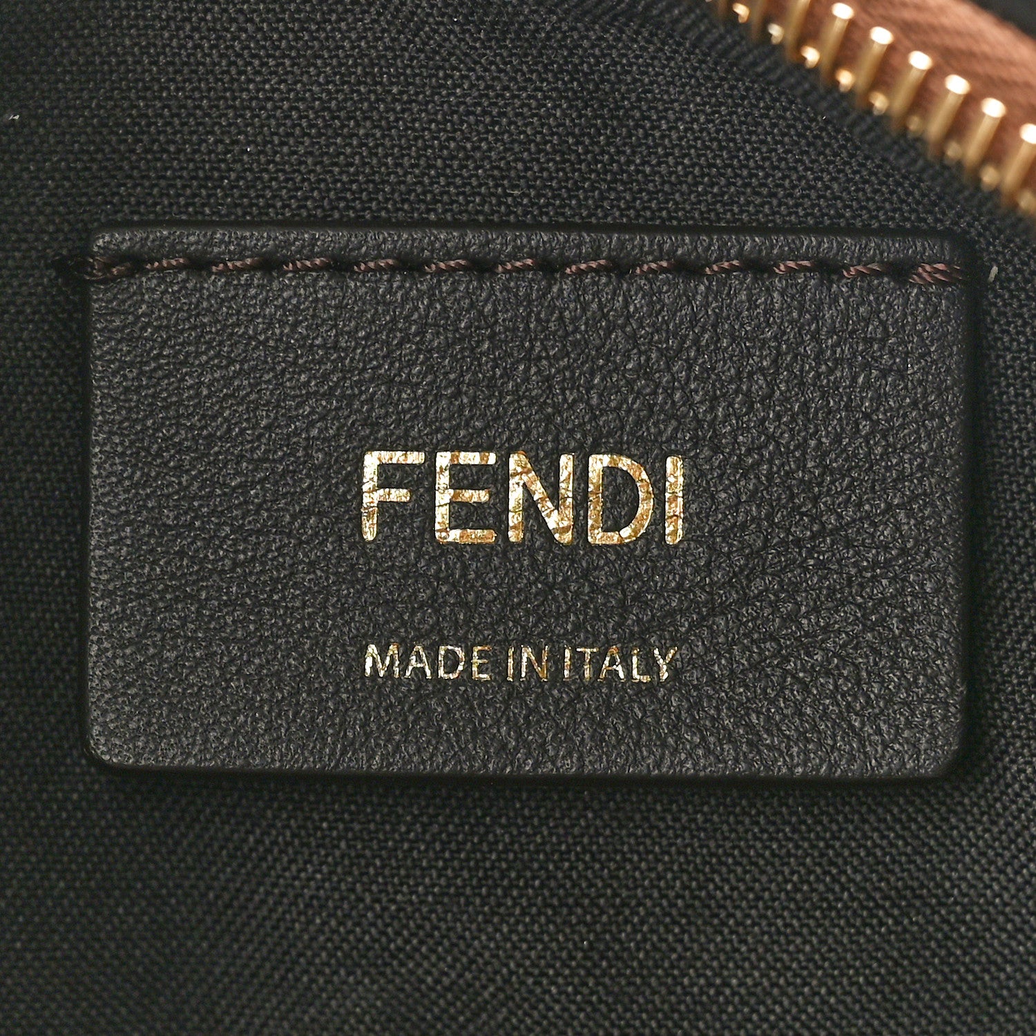 Fendi Vitello Grace Matte Mini Fendigraphy Hobo Bag Brandy 6 of 10