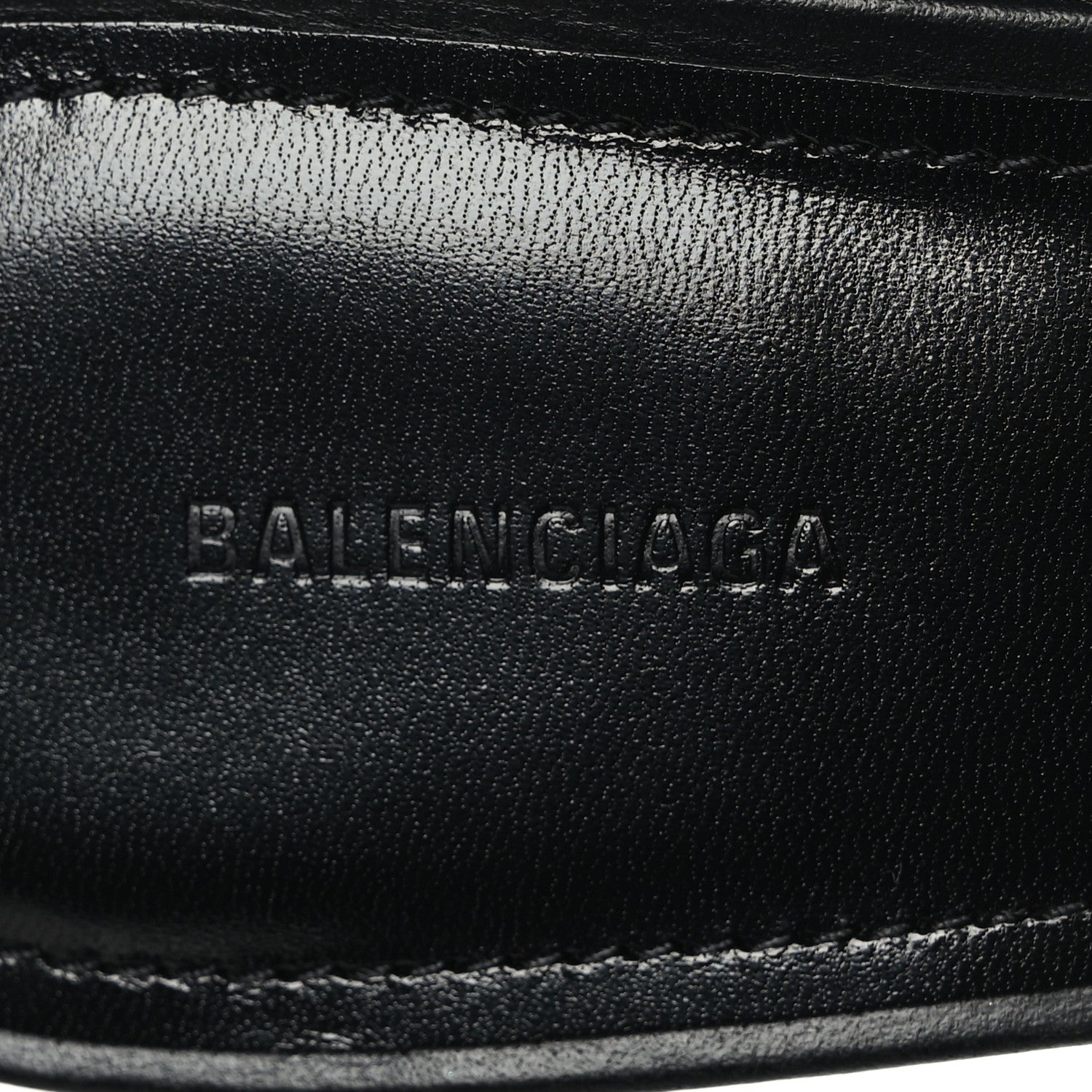 Balenciaga Soft Calfskin Lady 50mm Mule 38 Black 7 of 8