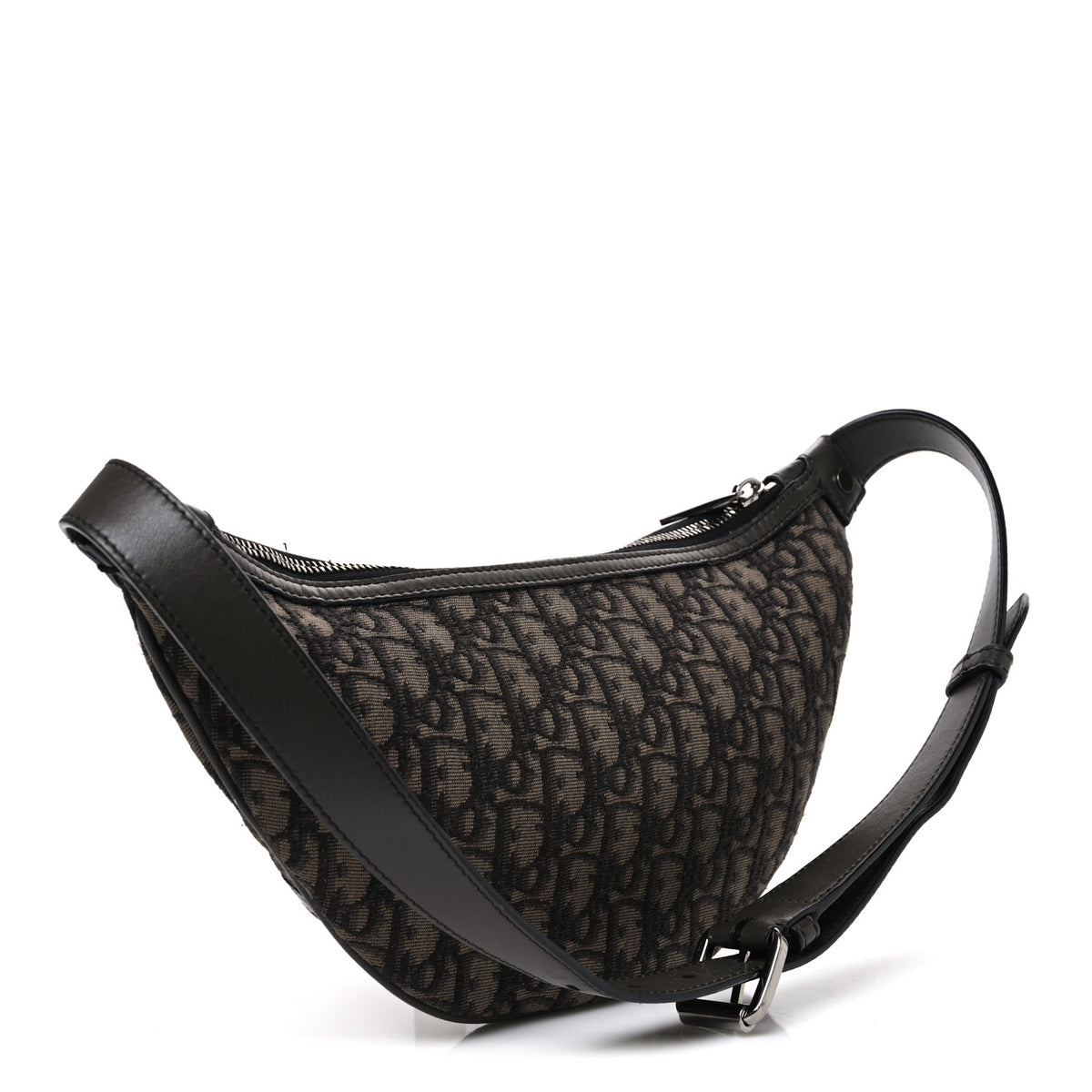 Oblique Saddle Belt Pouch Blue