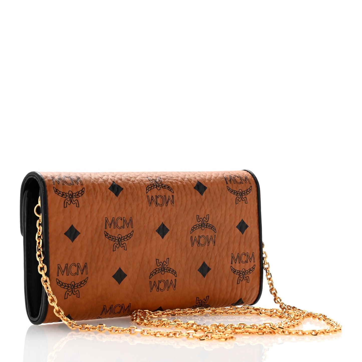 Visetos Patricia Wallet On Chain Cognac