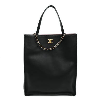 Chanel Calfskin Small Shopping Bag Black 1 of 10