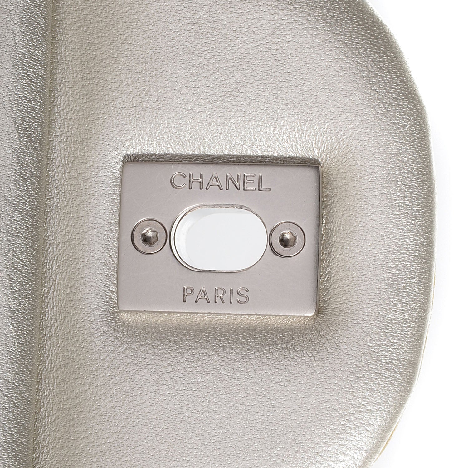 Chanel Metallic Lambskin Jumbo Single Flap Light Gold 8 of 8