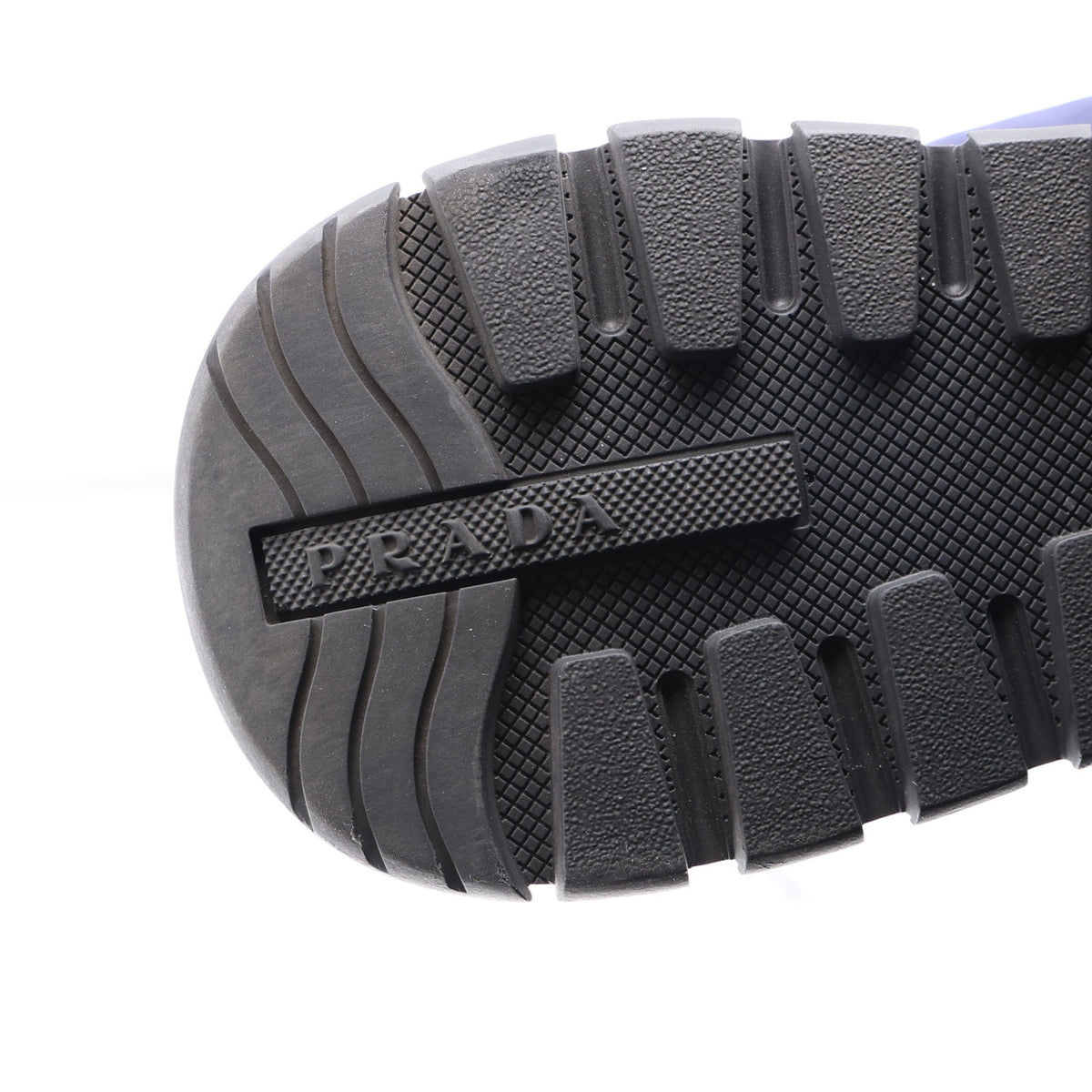 Prada Re-Nylon Spazzolato Metal Triangle Logo Mens Prax 01 Sneakers 9.5 Navy 8 of 10