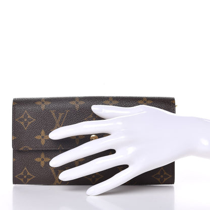 Louis Vuitton Monogram Sarah Wallet 2 of 8