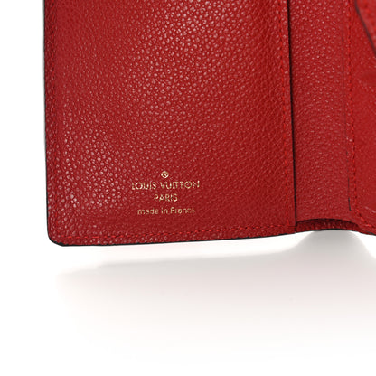 Louis Vuitton Empreinte Compact Curieuse Wallet Cherry 6 of 12