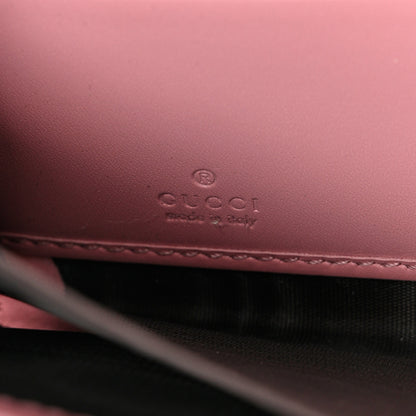 Gucci Guccissima Icon Zip Around Wallet Carmine Rose 6 of 10