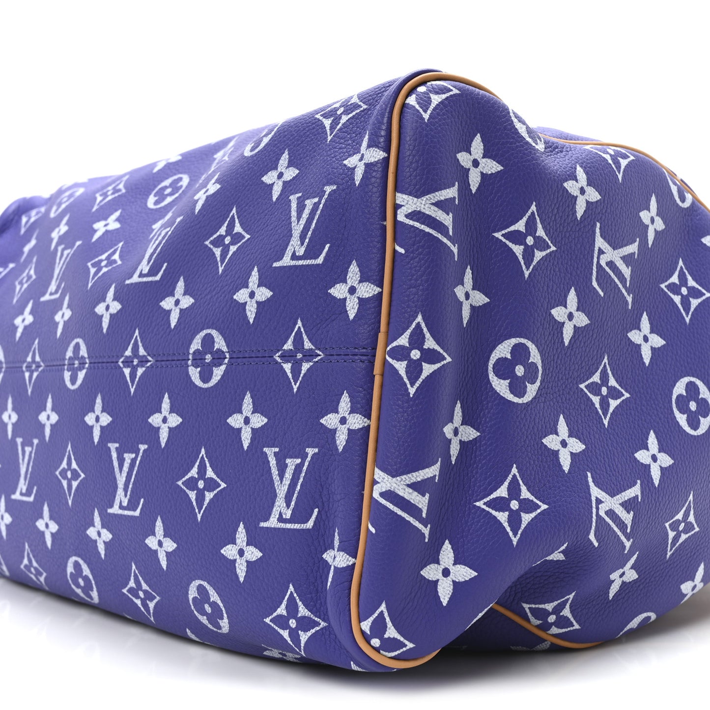 Calfskin Monogram Speedy P9 Bandouliere 40 Amethyst