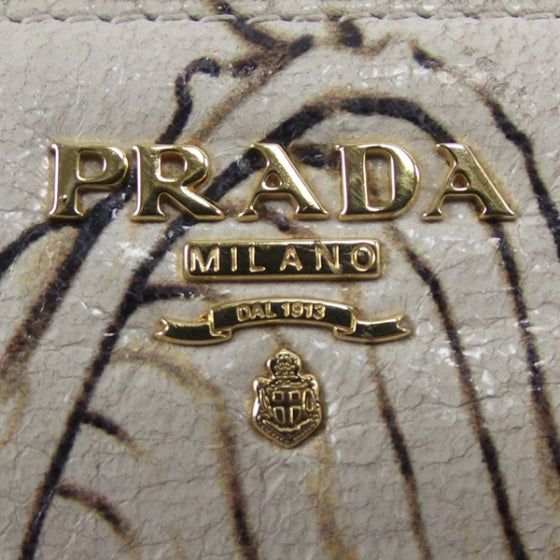 Prada X JAMES JEAN Cervo Lux Fairy Print Zip Around Wallet 10 of 10