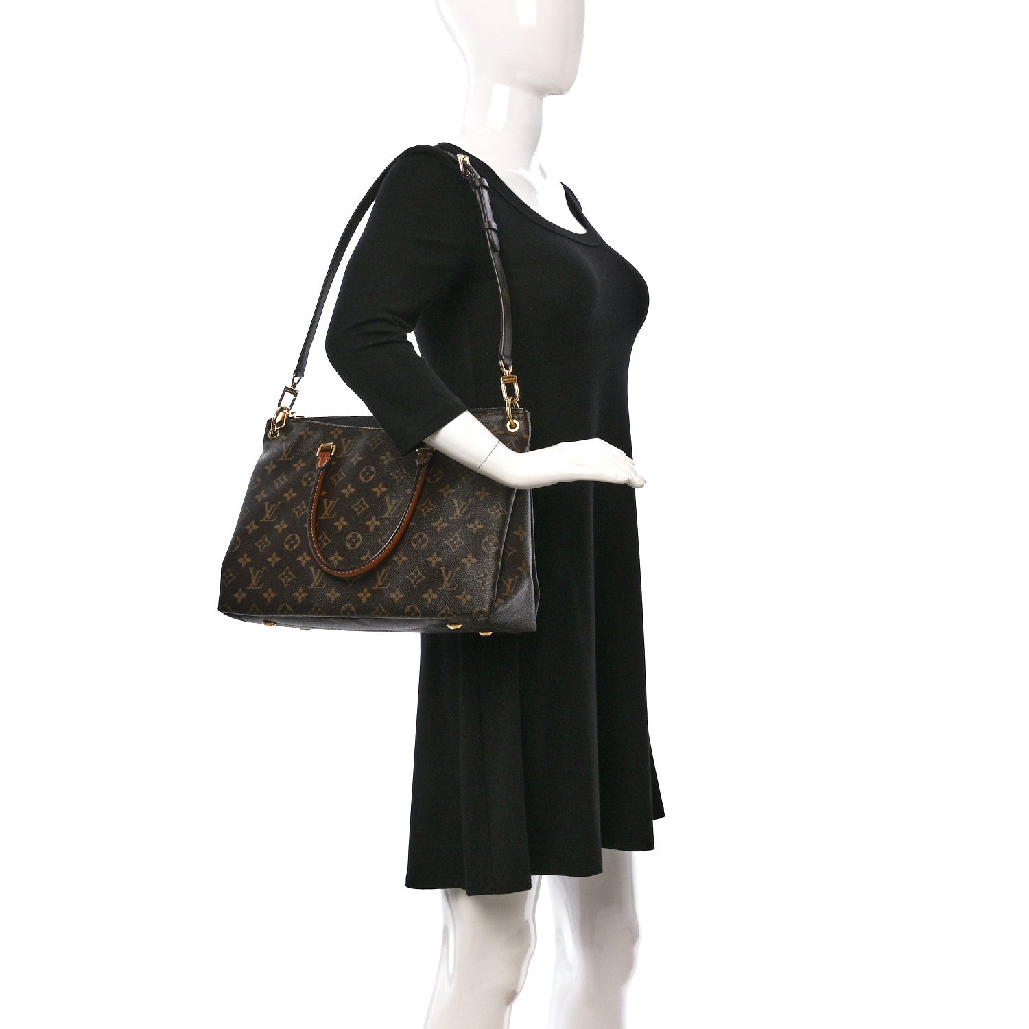 Louis Vuitton Monogram Pallas Black 2 of 8