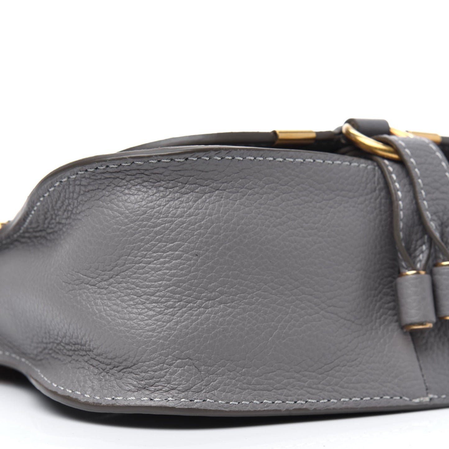Calfskin Mini Marcie Satchel Cashmere Grey