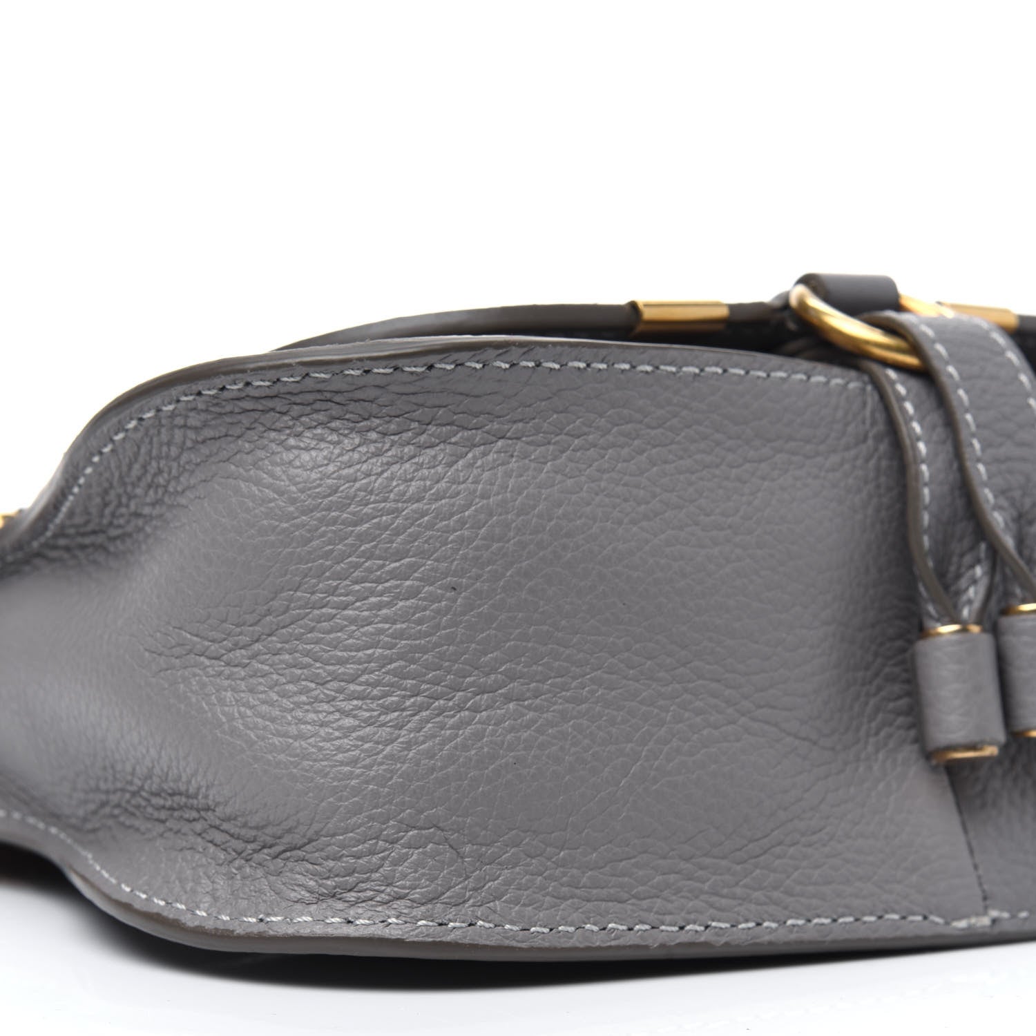 Chloe Calfskin Mini Marcie Satchel Cashmere Grey 10 of 13
