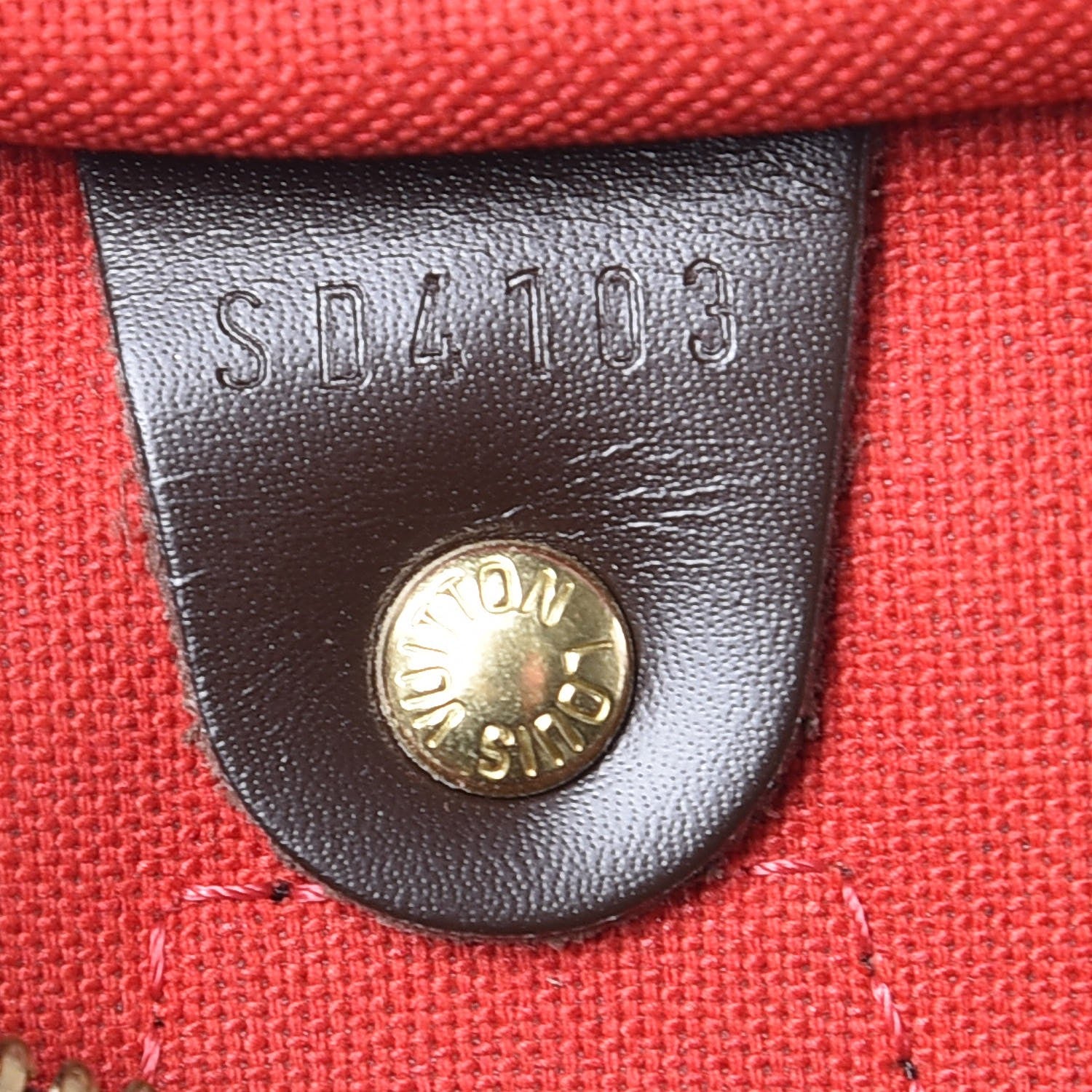 Louis Vuitton Damier Ebene Speedy 30 8 of 12