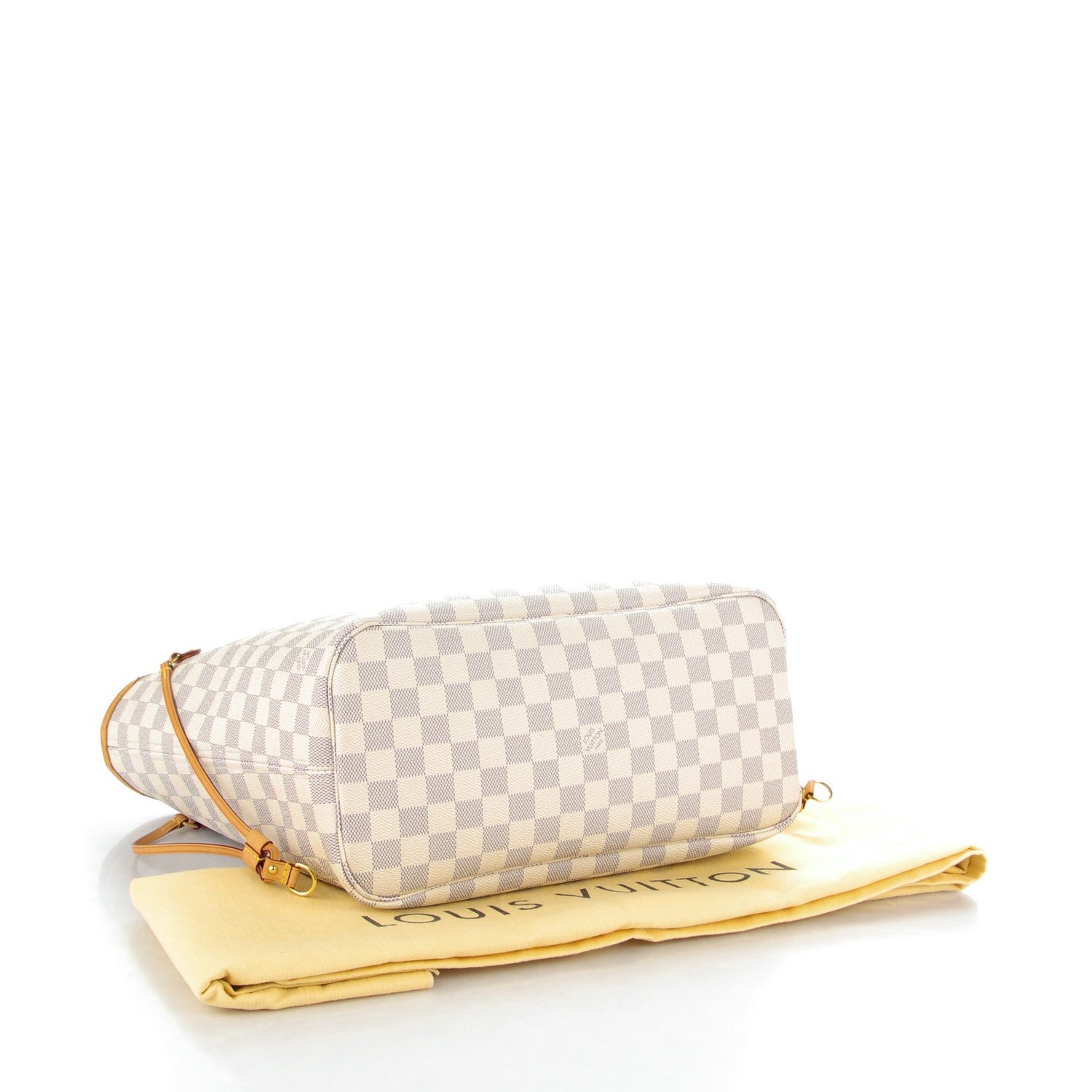 Louis Vuitton Damier Azur Neo Neverfull MM Rose Ballerine 4 of 10